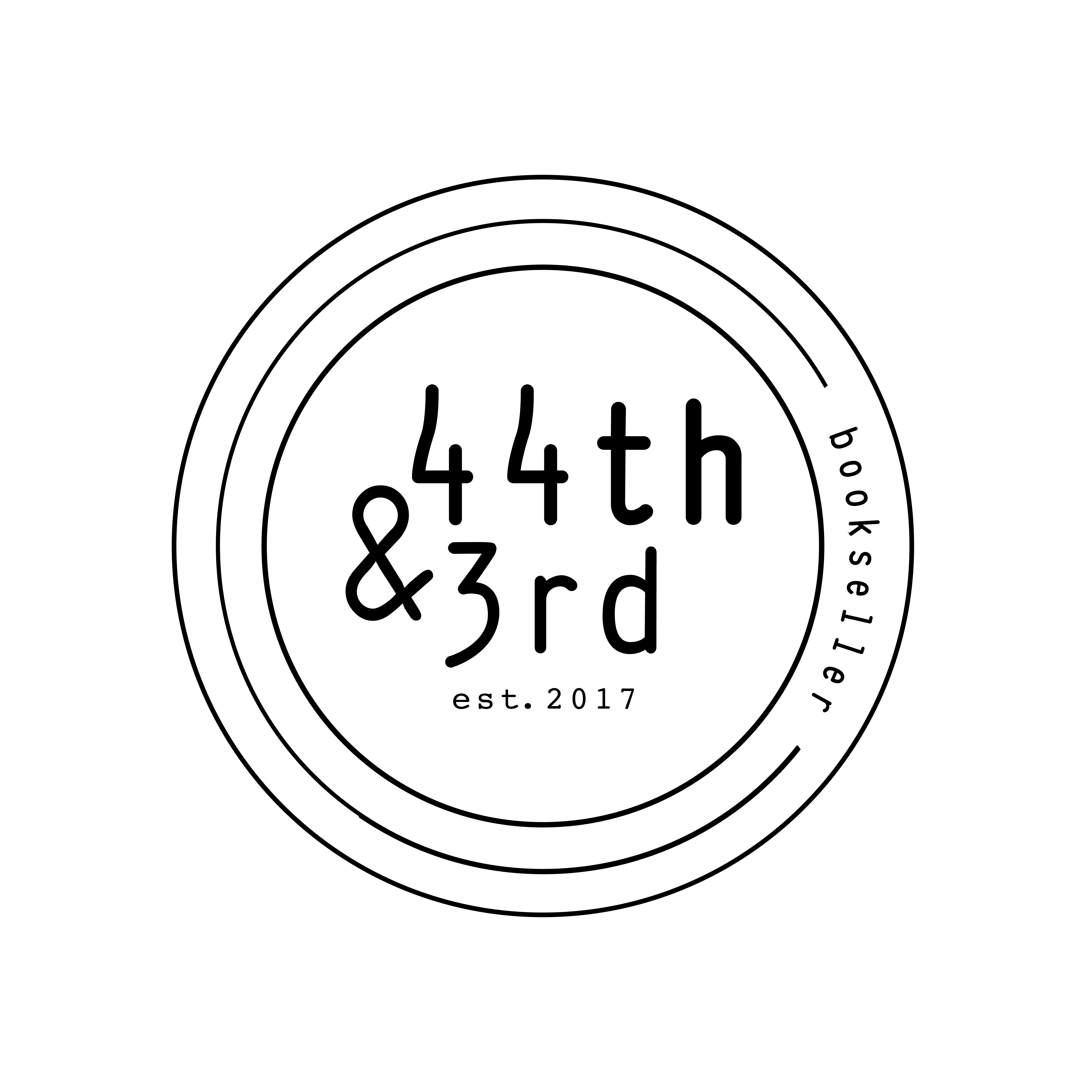 44th & 3rd Bookseller Logo